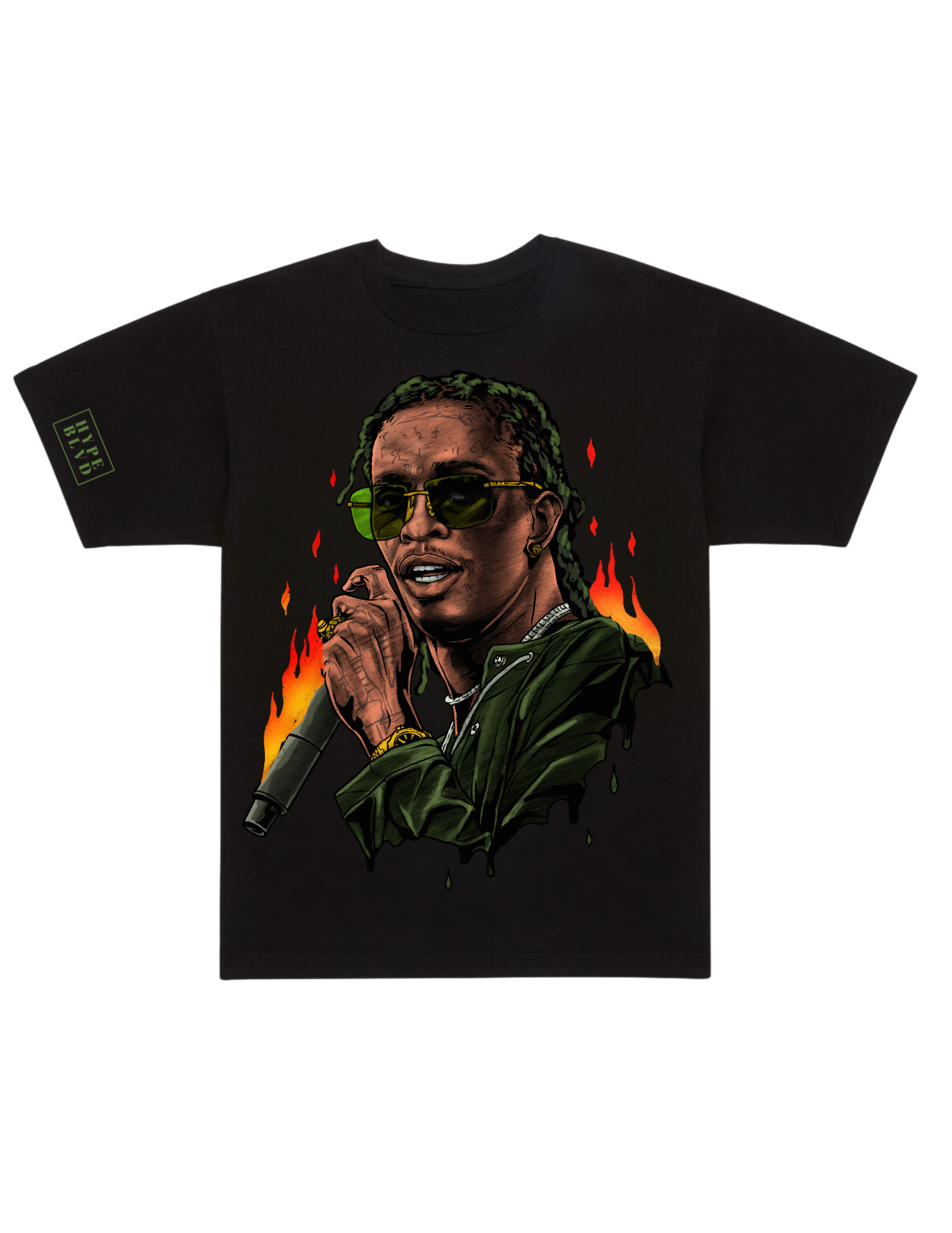 Young Thug Graphic Art – Vintage Bootleg Tee