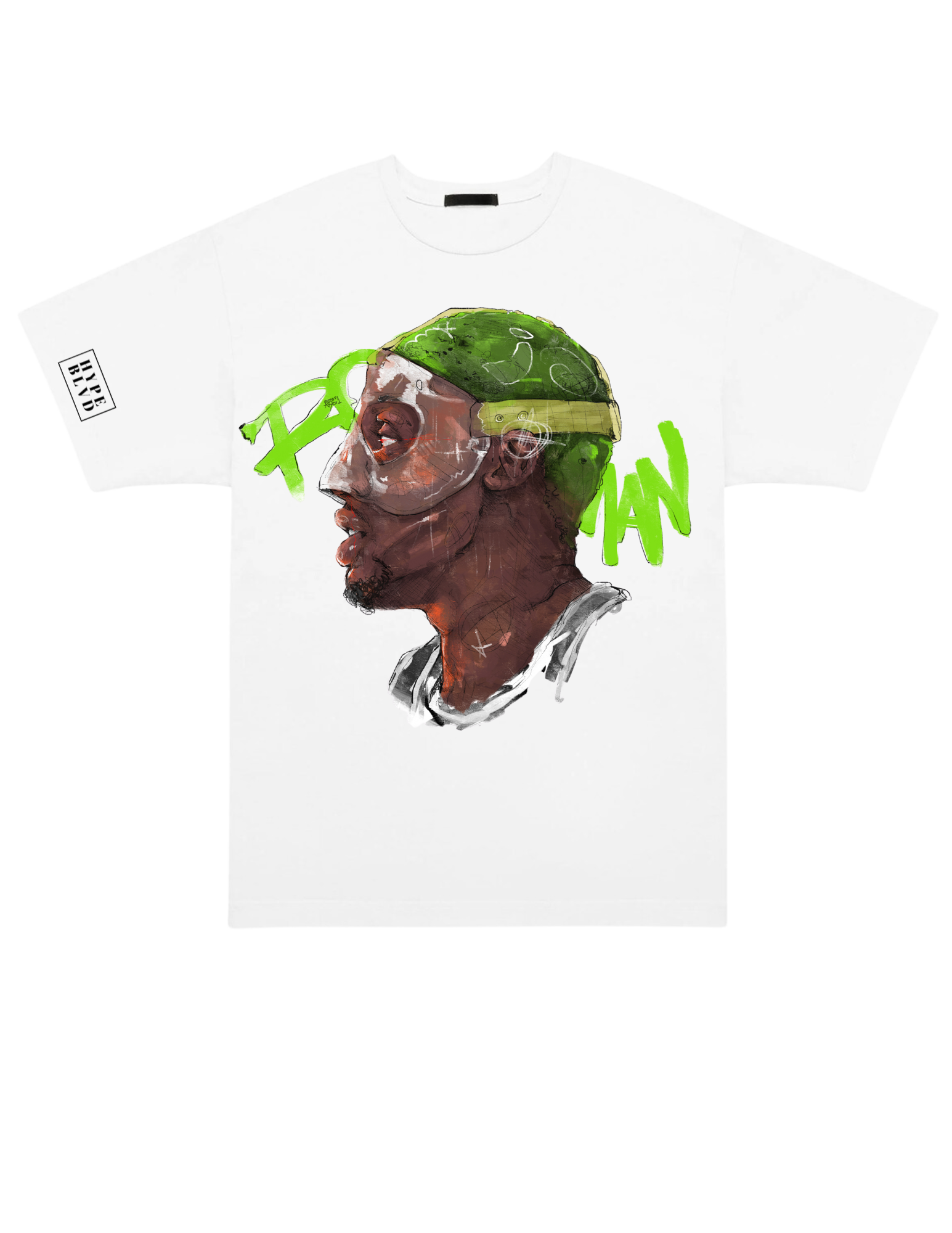 Dennis Rodman Graphic Art – Vintage Bootleg Tee